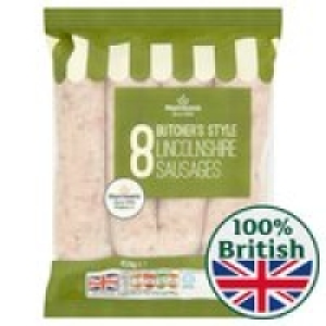 Morrisons Butchers Style Thick Lincolnshire Sausages £1.40