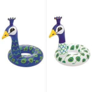 Bestway Large Peacock Swim Ring - Assorted