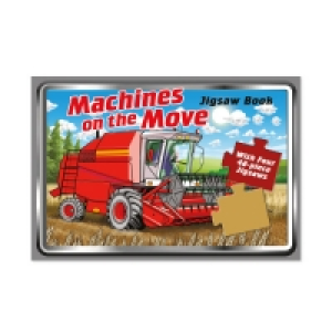 Machines on the Move Jigsaw Book £3.99