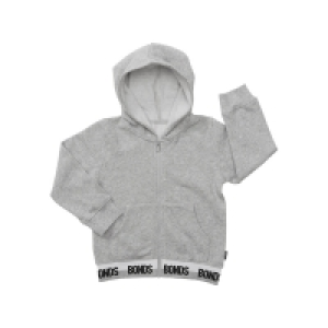 Bonds Logo Zip Hoodie - Grey