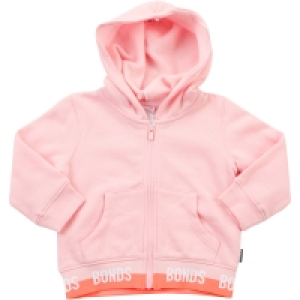 Bonds Logo Zip Hoodie - Pink