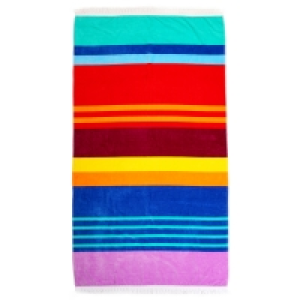 Wave Zone Beach Towel - Palm