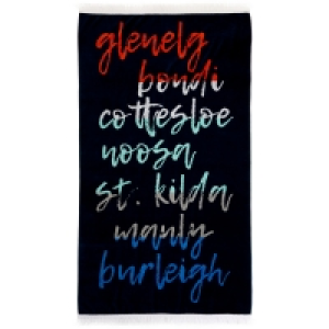 Wave Zone Beach Towel - Beaches