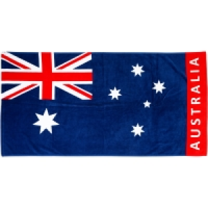 Wave Zone Beach Towel - Flag