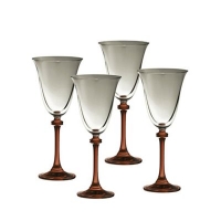 Debenhams  Galway Living - Liberty set of four red wine goblets
