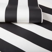 Debenhams  Superfresco Easy - Monochrome black & white stripe wallpaper
