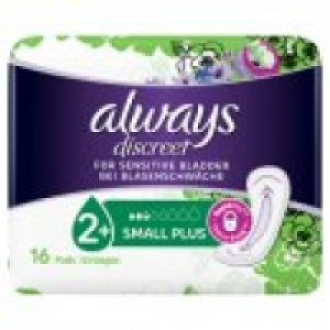 Discreet Incontinence Pads Small Plus For Sensitive Bladder £2.00