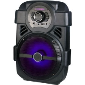 Laser Portable 8 Inch Speaker With Microphone