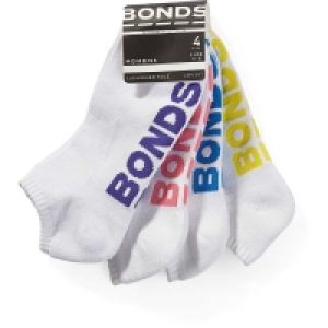 Bonds Womens Logo Lowcut Socks - Multi