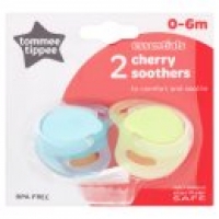 Asda Tommee Tippee Cherry Soothers 0 to 6m+