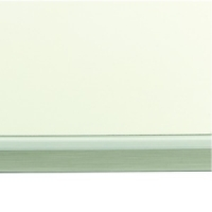 White Glass Effect Cistern Lid Worktop