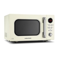 Debenhams  Morphy Richards - 23L Cream Accents microwave oven 511511
