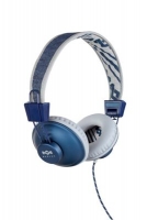 Debenhams  Marley - Denim Positive Vibration on ear headphones EM-JH0