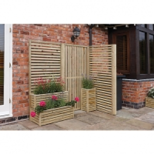 Rowlinson Vertical Timber Slat Screen - Pack of 2 £159.99