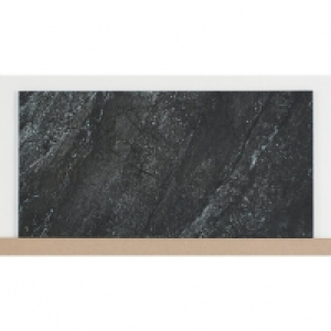 Wickes Amaro Charcoal Porcelain Tile 615 x 308mm Sample