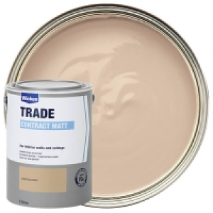 Wickes Contract Matt Emulsion Paint - Cappuccino 5L £19.99