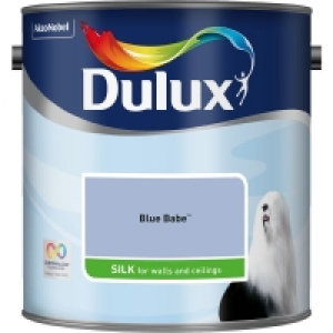 Dulux Silk Emulsion Paint Blue Babe 2.5L £10.00