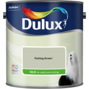 Dulux Silk Emulsion Paint Putting Green 2.5L £10.00