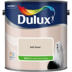 Dulux Silk Emulsion Paint Soft Stone 2.5L £10.00