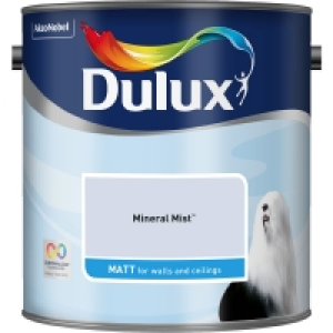 Dulux Matt Emulsion Paint Mineral Mist 2.5L £10.00