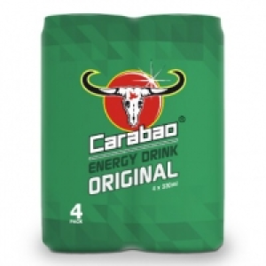 Carabao Energy Drink Green Apple 4 X 330ml £1.00