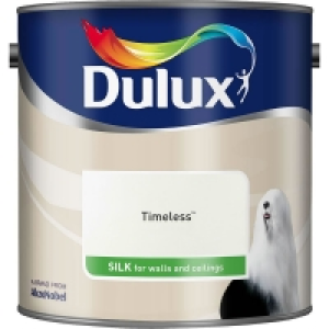 Dulux Silk Emulsion Paint Timeless 2.5L £10.00