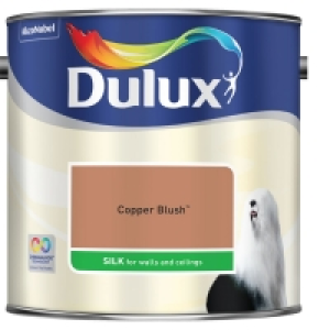 Dulux Silk Emulsion Paint Copper Blush 2.5L £10.00