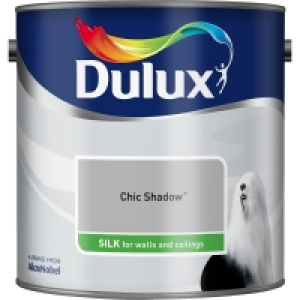 Dulux Silk Emulsion Paint Chic Shadow 2.5L £10.00