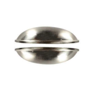 Wickes Cup Door Handle - Brushed Nickel 84mm Pack of 2 £5.10