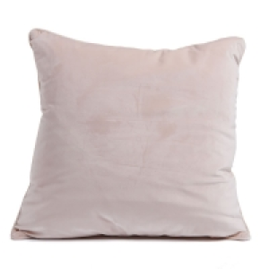 Wilko Velour Cushion Pink 50 x 50cm £5.00