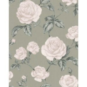 Graham & Brown Countess Decorative Wallpaper Taupe 10m