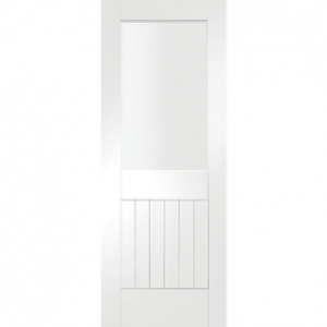 Wickes Geneva White Glazed Softwood Cottage Internal Door -  £130.00