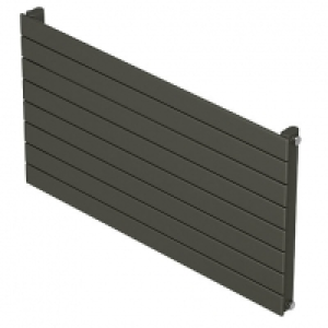 QRL Slieve Single Panel Horizontal Designer Radiator - Matt  &pound;185.00