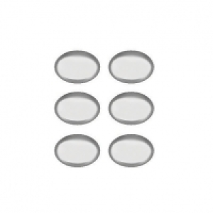 Wickes Oval Door Knob - Polished Chrome 33mm Pack of 6 £20.40