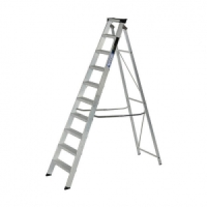 Youngman Industrial Builders 10 Tread Aluminium Stepladder &pound;119.00
