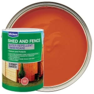 Wickes Water Repellent Timbercare - Autumn Cedar 5L &pound;6.00