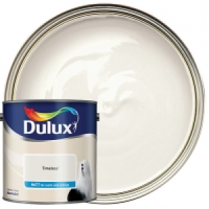 Dulux Matt Emulsion Paint - Timeless 2.5L £16.00