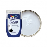Wickes  Dulux Once Paint Tester Pot - Blueberry White 30ml