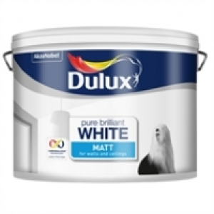 Dulux Pure Brilliant White - Matt Emulsion Paint - 10L £20.00