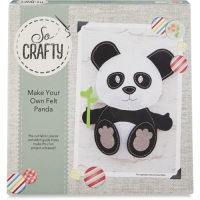 Aldi  Large Make Your Own Felt Panda Kit