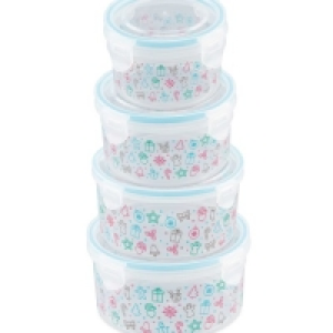 Crofton Round Patterned Storage Set