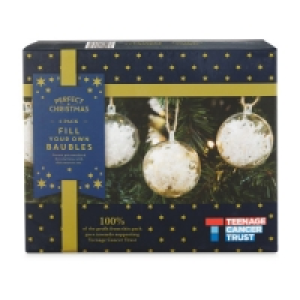 Aldi  Perfect Christmas Plastic Bauble Kit