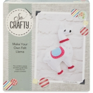 Large Make Your Own Felt Alpaca Kit