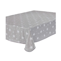 Aldi  PVC Stars Tablecloth 132 x 288