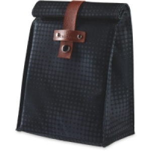 Foldover Black Lunch Box