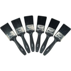 Wickes All Purpose Paint Brush Set 50mm 6 Pack
