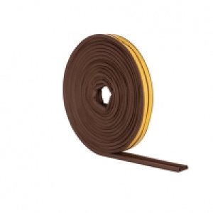 Wickes P Profile Rubber Draught Seal Brown - 10m £8.00