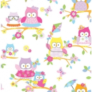 Graham & Brown Multicolour Olive The Owl Decorative Wallpape &pound;18.99
