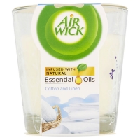 Wilko  Air Wick Candle Fresh Linen 105g