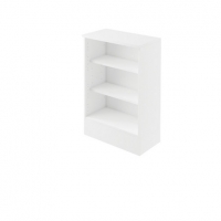 Wickes  Wickes Vienna Grey Gloss Fitted Open Base Unit - 600 mm